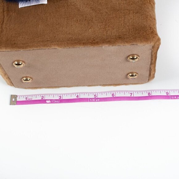 Violet & Brooks Nellie Faux Fur Box Purse - New! - Picture 10 of 12